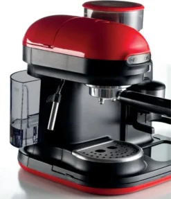 Ariete Siebträger-Espressomaschine Moderna Mit Kaffeemühle Und Aufschäumdüse, Rot/schwarz 32 Ariete Siebträger-Espressomaschine Moderna Mit Kaffeemühle Und Aufschäumdüse, Rot/schwarz -De’Longhi Verkaufsgeschäft d7955c7c3a9f5d2f4a65dcbc1ce4fcee