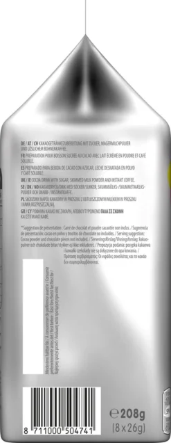 Tassimo Jacobs Cappuccino Choco | 8 T Discs, Kaffeekapseln 8 Tassimo Jacobs Cappuccino Choco | 8 T Discs, Kaffeekapseln -De’Longhi Verkaufsgeschäft d9ab07e35ad6cd724e06b7b7bbdadd92