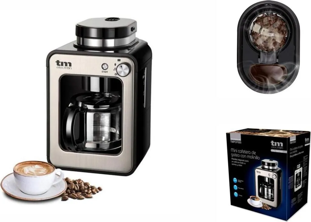 Filterkaffeemaschine TMPCF020S 600 W 4 Tassen 600W 1 Filterkaffeemaschine TMPCF020S 600 W 4 Tassen 600W