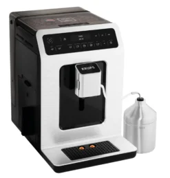 Krups EA891D Evidence Kaffeevollautomat - 2,3L, OLED-Bedienfeld Mit Touchcreen, Edelstahl-Kegelmahlwerk 1450W, Metall -De’Longhi Verkaufsgeschäft da78fe085e361356924307ef4f913863