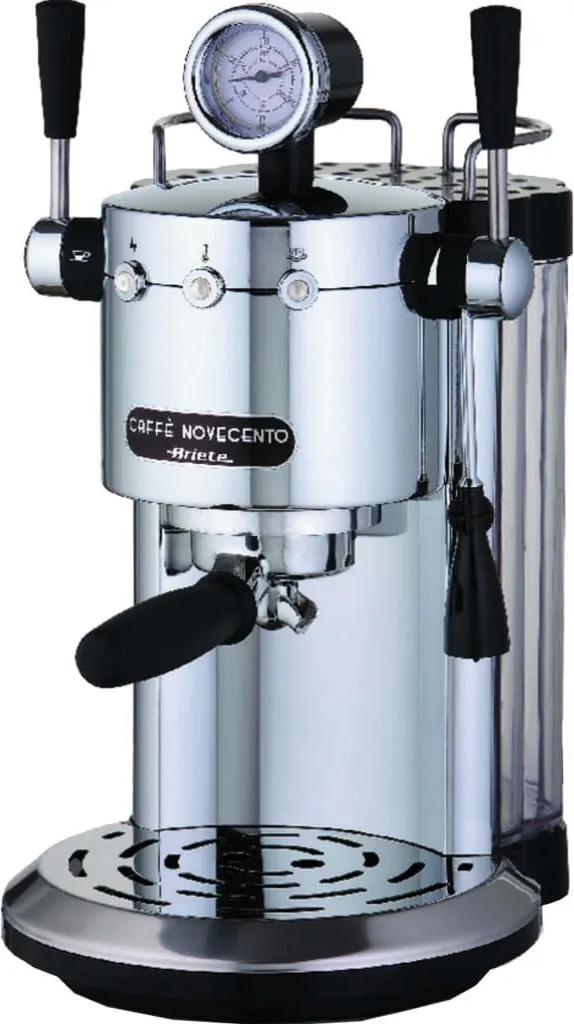 Ariete Espressomaschine Caffe Novecento 1105 W Silbern 3 Ariete Espressomaschine Caffe Novecento 1105 W Silbern – Bild 3