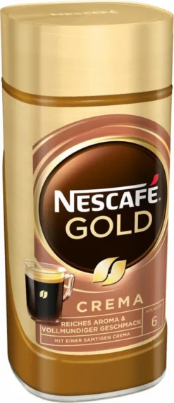 Nescafé® Nescafé Gold Crema | Löslicher Kaffee | 200g-Glas -De’Longhi Verkaufsgeschäft dd288978079ff3b84df0069156f6292c