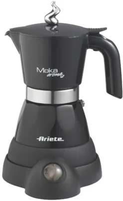 Ariete Elektrische Espressokanne Moka Aroma 480 W Schwarz -De’Longhi Verkaufsgeschäft e0a6600253c4982d589cc4f3dd1845d0