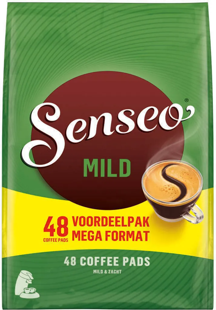 SENSEO Kaffeepads Mild Senseopads 48 Getränke Pads XXL Vorratspackung Softpad 1 SENSEO Kaffeepads Mild Senseopads 48 Getränke Pads XXL Vorratspackung Softpad