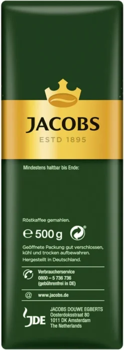 JACOBS Filterkaffee Krönung Kräftig 6 X 500g Pulver-Kaffee Gemahlen Röstkaffee -De’Longhi Verkaufsgeschäft e25cc2e9863b515c9c480c11bd49b107 1