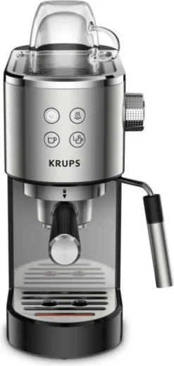 Krups XP 442 - Espresso Siebträger - Edelstahl/schwarz -De’Longhi Verkaufsgeschäft e66d8f3aec8d5606e8616e6da87ee865