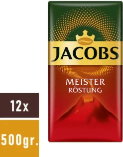 JACOBS Meisterröstung Filterkaffee 12 X 500 G Kaffee Gemahlen 11 JACOBS Meisterröstung Filterkaffee 12 X 500 G Kaffee Gemahlen -De’Longhi Verkaufsgeschäft e7431fb5a20ecfc780142c35dd5952de