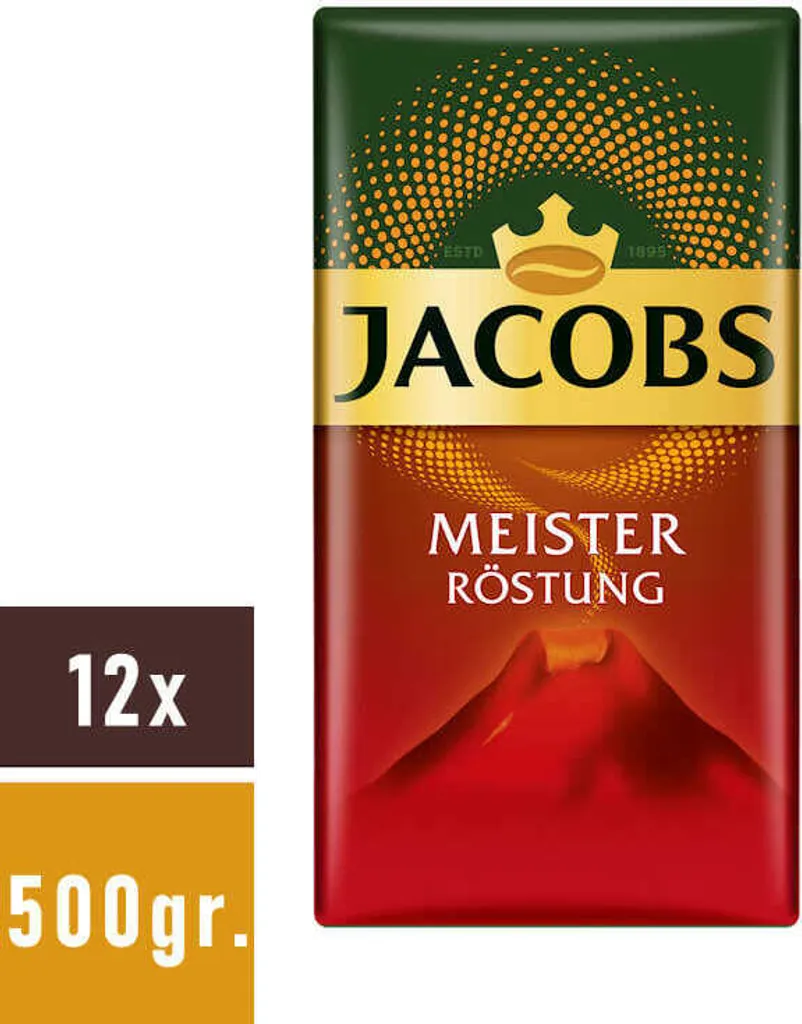JACOBS Meisterröstung Filterkaffee 12 X 500 G Kaffee Gemahlen 6 JACOBS Meisterröstung Filterkaffee 12 X 500 G Kaffee Gemahlen – Bild 6