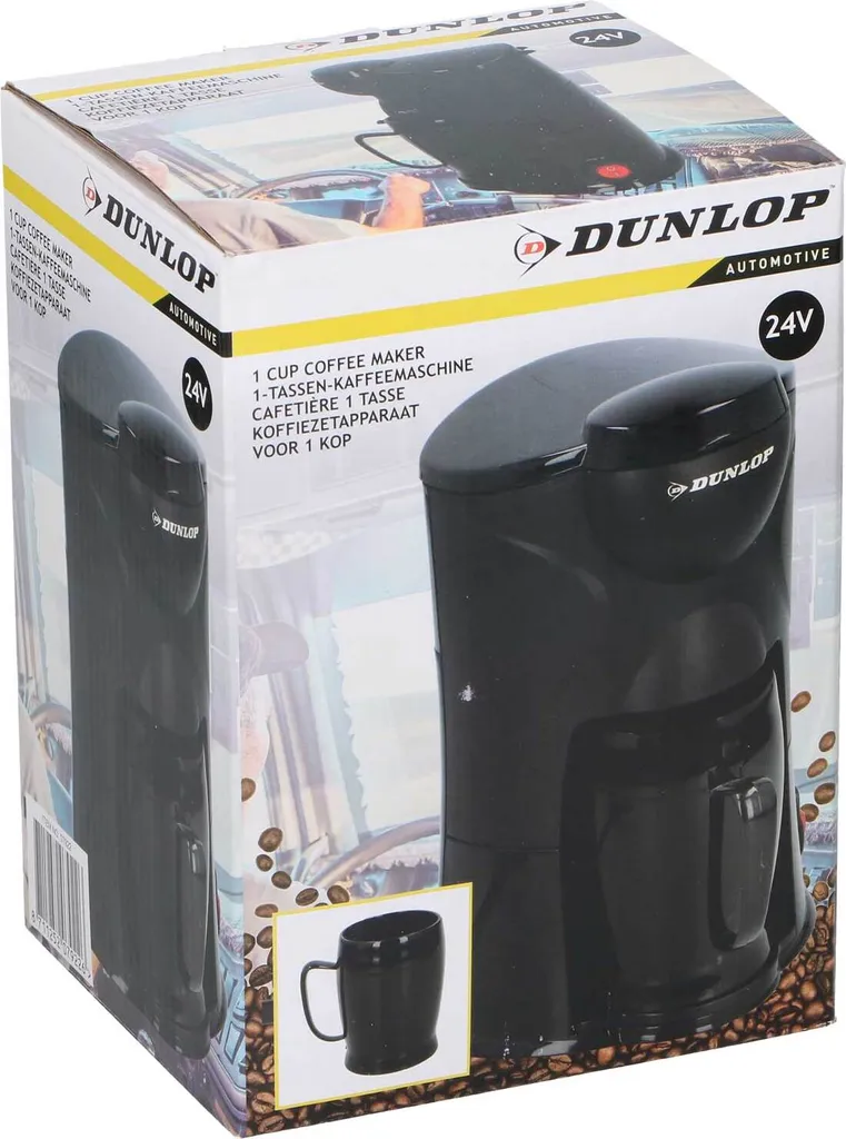 Dunlop Kaffeemaschine - Siggaretten-Steckdose - 1 Tasse - 24V - LKW Oder Wohnmobil 12 Dunlop Kaffeemaschine - Siggaretten-Steckdose - 1 Tasse - 24V - LKW Oder Wohnmobil – Bild 12