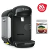 Bosch TASSIMO Vivy 2 Kapselmaschine Schwarz +20 EUR Gutschein** + 1 Caffè Crema Classico XL