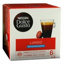 Nescafé® Nescafé Dolce Gusto Lungo Decaffeinato Entkoffeiniert | 16 Kaffeekapseln -De’Longhi Verkaufsgeschäft ebe340d4032641b2cda99a6dfbdd32a3