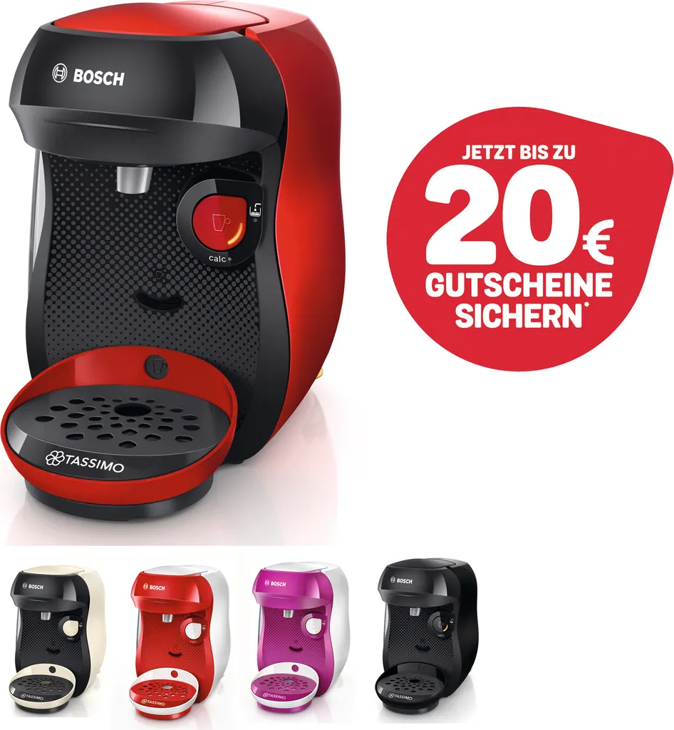 Bosch TASSIMO HAPPY Wild Purple +20 € Gutschein 1400 Watt 0,7 Liter Wassertank 9 Bosch TASSIMO HAPPY Wild Purple +20 € Gutschein 1400 Watt 0,7 Liter Wassertank – Bild 9
