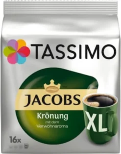 Tassimo Jacobs Krönung XL | 16 T Discs, Kaffeekapseln -De’Longhi Verkaufsgeschäft ed80b40adbc481ac0ab9f04cd025bade