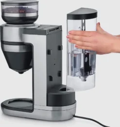 SEVERIN FILKA Vollautomat Für Filterkaffee Mit Glaskanne KA 4850 Aus Edelstahl, Matt-schwarz Edelstahl-gebürstet -De’Longhi Verkaufsgeschäft ef5ff7f6b412b07a2b9cf45223e13118