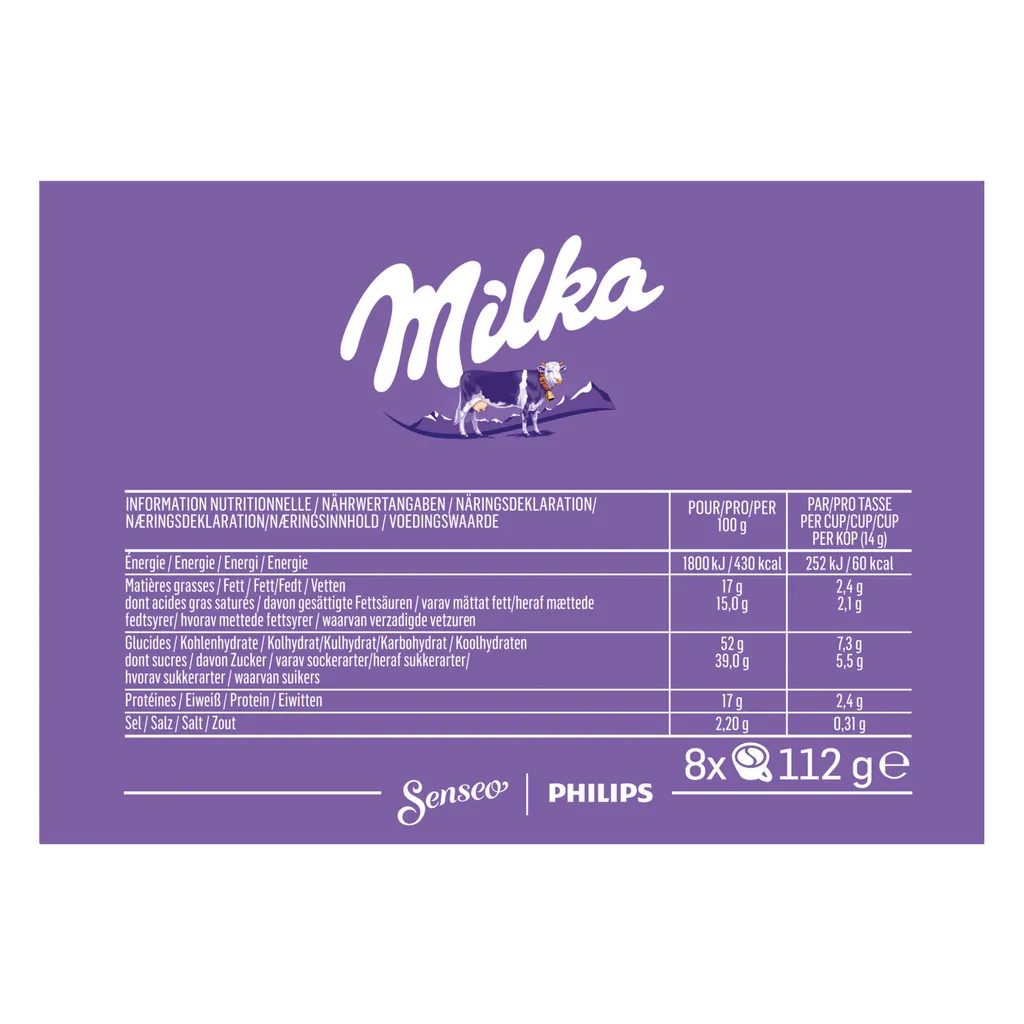 SENSEO Pads Guten Morgen XL Kaffee & Milka Schoko - 90 Getränke UTZ- 3 SENSEO Pads Guten Morgen XL Kaffee & Milka Schoko - 90 Getränke UTZ- – Bild 3