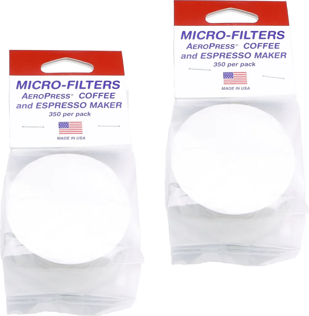 Aerobie Aeropress Micro-Filters | Papierfilter | Set | 2 X 350 Filter 1 Aerobie Aeropress Micro-Filters | Papierfilter | Set | 2 X 350 Filter