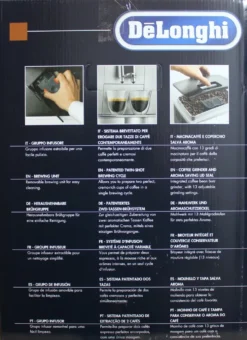 De'Longhi DeLonghi ECAM 25.120.B Kaffeevollautomat Schwarz 12 De'Longhi DeLonghi ECAM 25.120.B Kaffeevollautomat Schwarz -De’Longhi Verkaufsgeschäft f6f1d77e1d060179a5c571f5022dc800