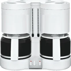 KRUPS Kaffeemaschine KM 8501 2 X 10 Tassen 2 X 1100 W Weiß -De’Longhi Verkaufsgeschäft f77b490ecaa3757a5311147150342f7a