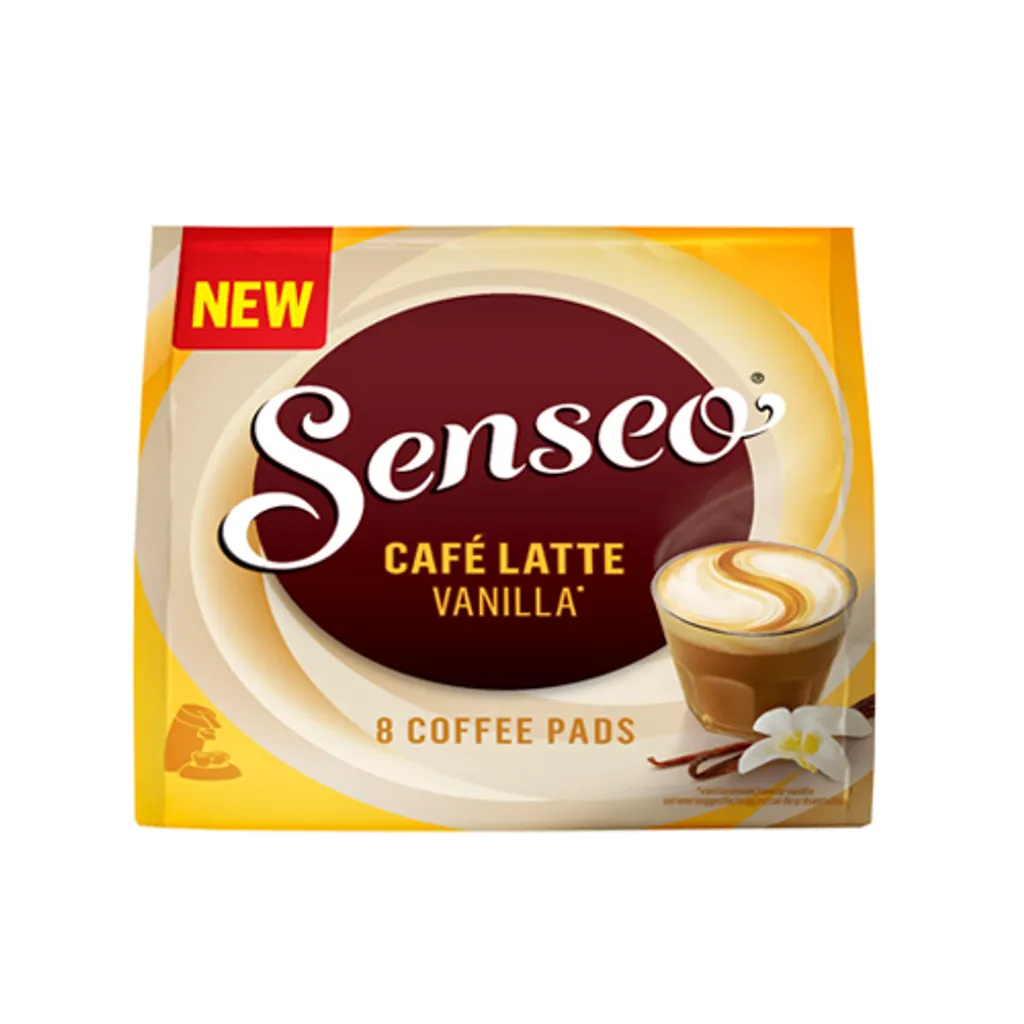 Senseo Café Latte Vanilla - 8 Pads 1 Senseo Café Latte Vanilla - 8 Pads