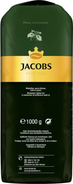 JACOBS Kaffeebohnen Expertenröstung Espresso 3 Kg Ganze Espressobohnen + 1 Jacobs Barista Becher + 1 Dose 12 JACOBS Kaffeebohnen Expertenröstung Espresso 3 Kg Ganze Espressobohnen + 1 Jacobs Barista Becher + 1 Dose -De’Longhi Verkaufsgeschäft f936ad5e4355d3d93b9e5883733395fe