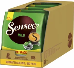 SENSEO Pads Mild Senseopads 5 X 32 Getränke Vorteilspack 15 SENSEO Pads Mild Senseopads 5 X 32 Getränke Vorteilspack -De’Longhi Verkaufsgeschäft f9ee50ee745be1fa63f583e2ecd9ea69