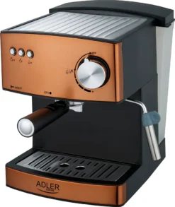 Adler Espressomaschine | Kaffeemaschine | Milchaufschäumer | Cappuccinomaschine | Siebträger Espressomaschine | Elektrische Espressomaschine | Bronze Design | 1,6L Wassertank | 850 Watt |15 Bar | 23 Adler Espressomaschine | Kaffeemaschine | Milchaufschäumer | Cappuccinomaschine | Siebträger Espressomaschine | Elektrische Espressomaschine | Bronze Design | 1,6L Wassertank | 850 Watt |15 Bar | -De’Longhi Verkaufsgeschäft fac095be1ac9e310313f5925aa31ffca