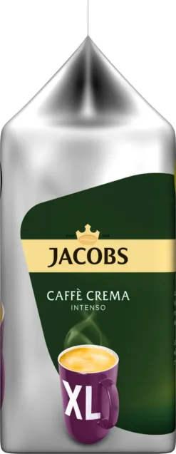 TASSIMO Jacobs Caffè Crema Intenso XL 5er Pack T Discs Kapseln 5 X 16 Getränke -De’Longhi Verkaufsgeschäft fb6f748971908deca4f072de5a9d4a52