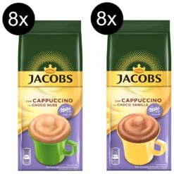 JACOBS Löskaffee Typ Cappuccino 8 X Choco Nuss + 8 X Choco Vanille -De’Longhi Verkaufsgeschäft fea0e5038fe003a8af27e21a3eea35cf